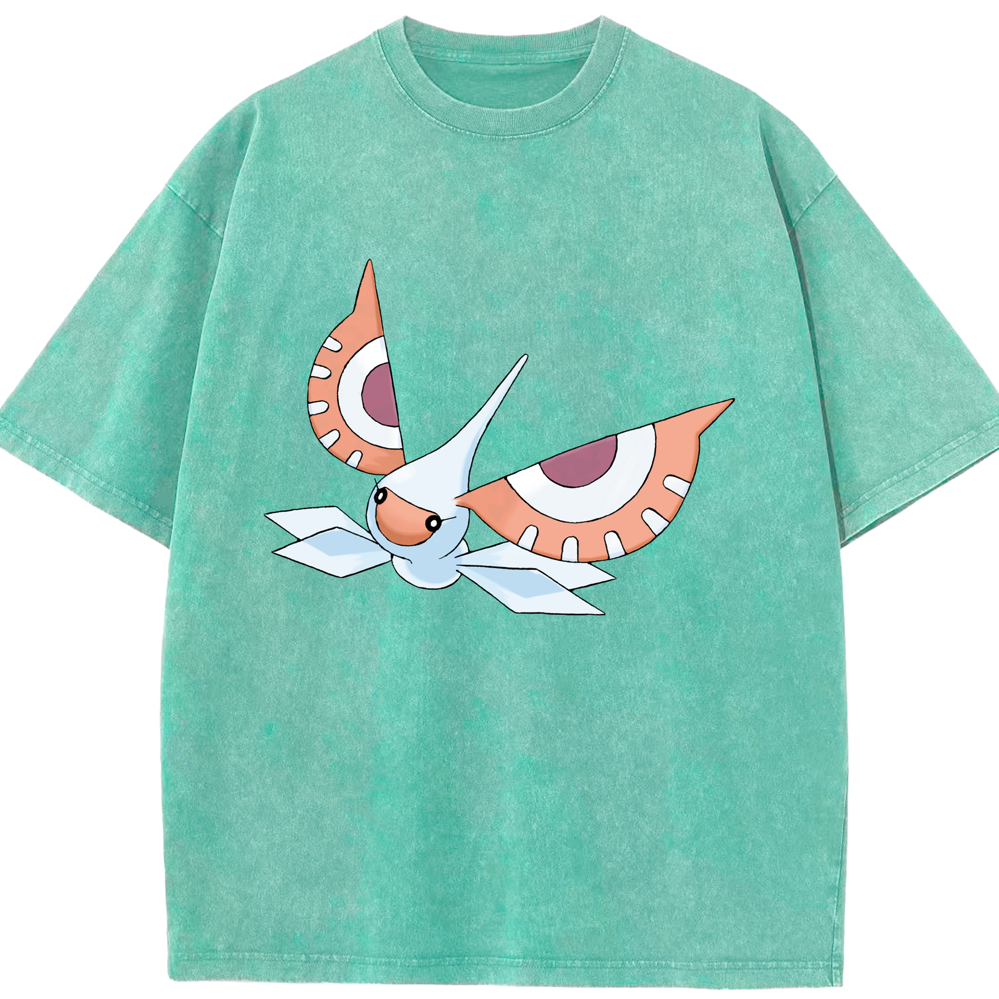 （画像用） ポケットモンスター Pokémon 綿100% ヴィンテージ風 半袖Tシャツ（フロントプリント）